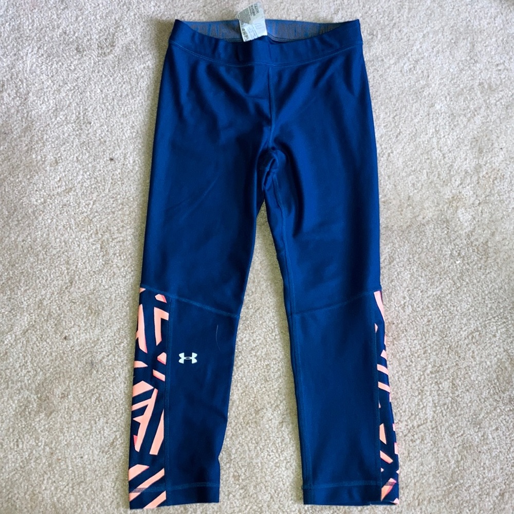 Under Armour navy blue leggings